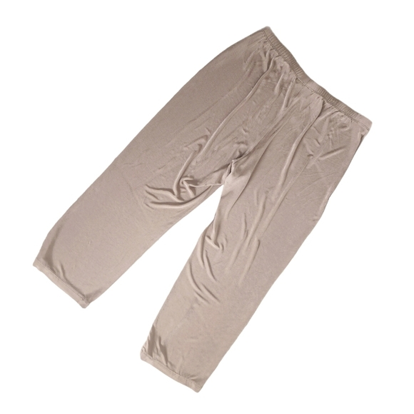 Chico's Travelers Wide Leg Wrinkle Free Pants Size 3 SHORT XL Sonora Sand Khaki. - Picture 1 of 8